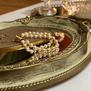 Vintage pearl bracelet